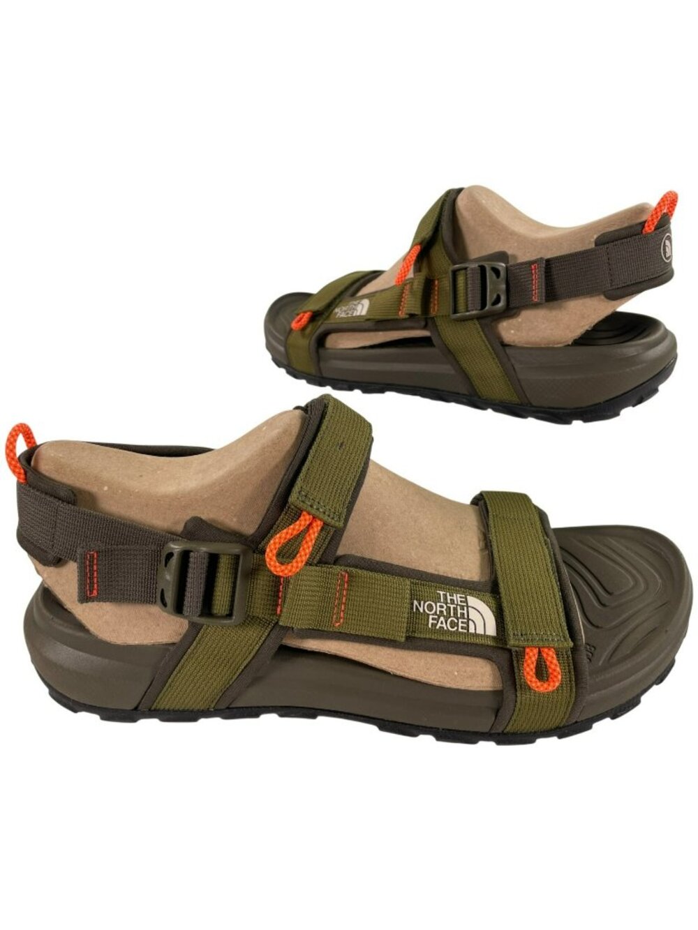 The North Face Sandal Explore Camp Outdoor Forest Olive/Taupe Men's Size 13 NEW